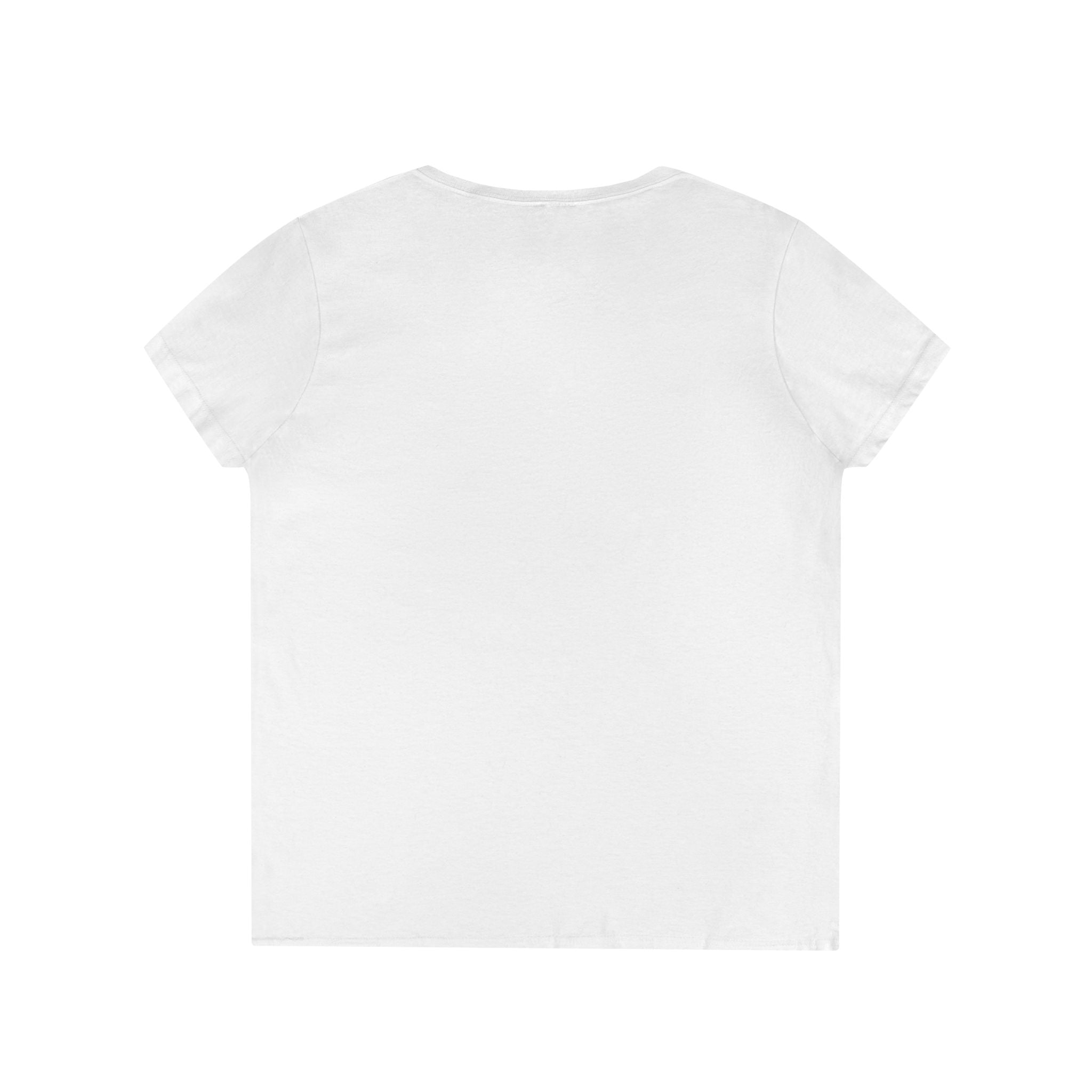 Valentine's Day Ladies' V-Neck T-Shirt by Printify