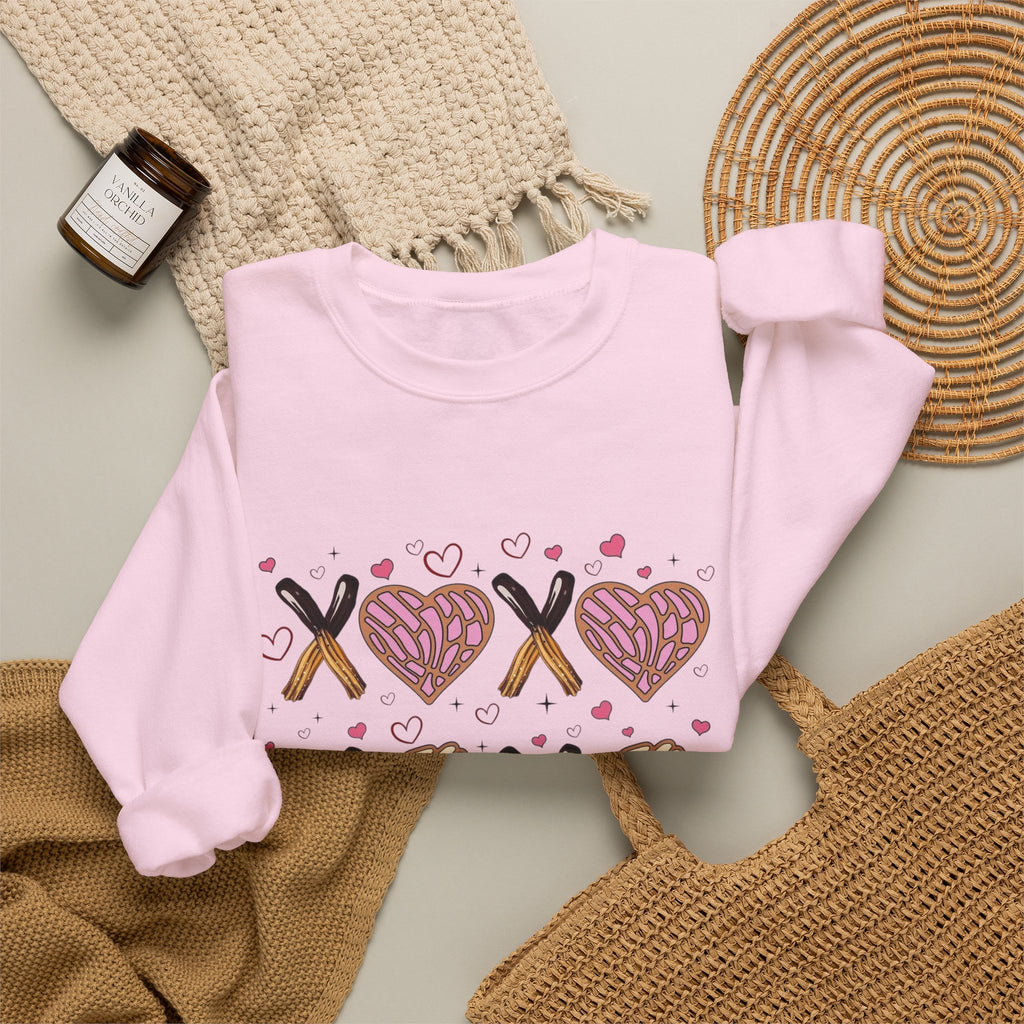 XOXO Crewneck Sweatshirt by Printify