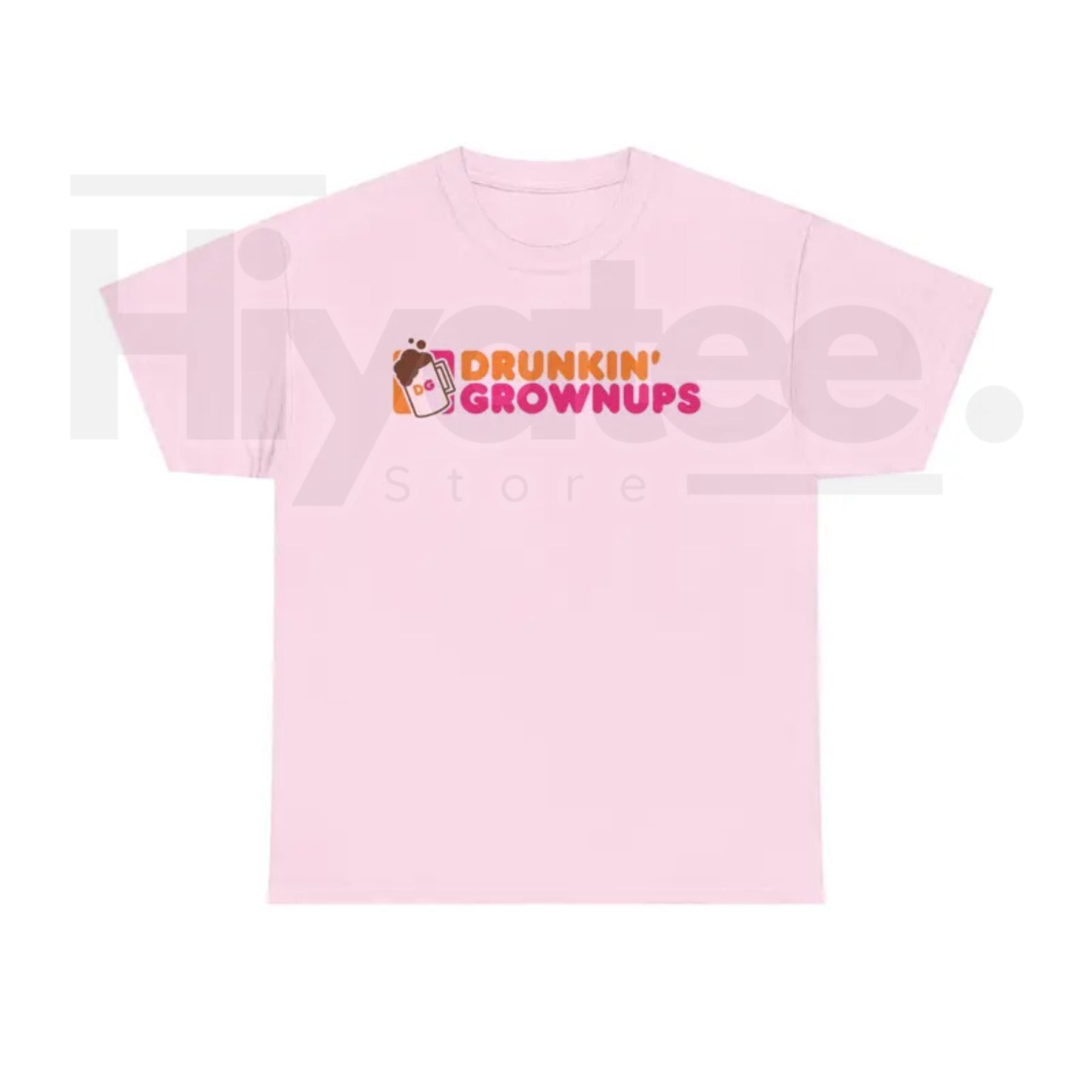 "Drunkin’ Grownups" Viral Funny T-Shirt – Adult Humor Drinking & Party Tee by Hiyatee