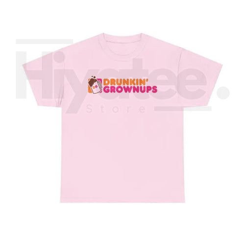 "Drunkin’ Grownups" Viral Funny T-Shirt – Adult Humor Drinking & Party Tee by Hiyatee