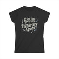 Women's Black Tee — Classic Softstyle Short Sleeve Shirt by Printify