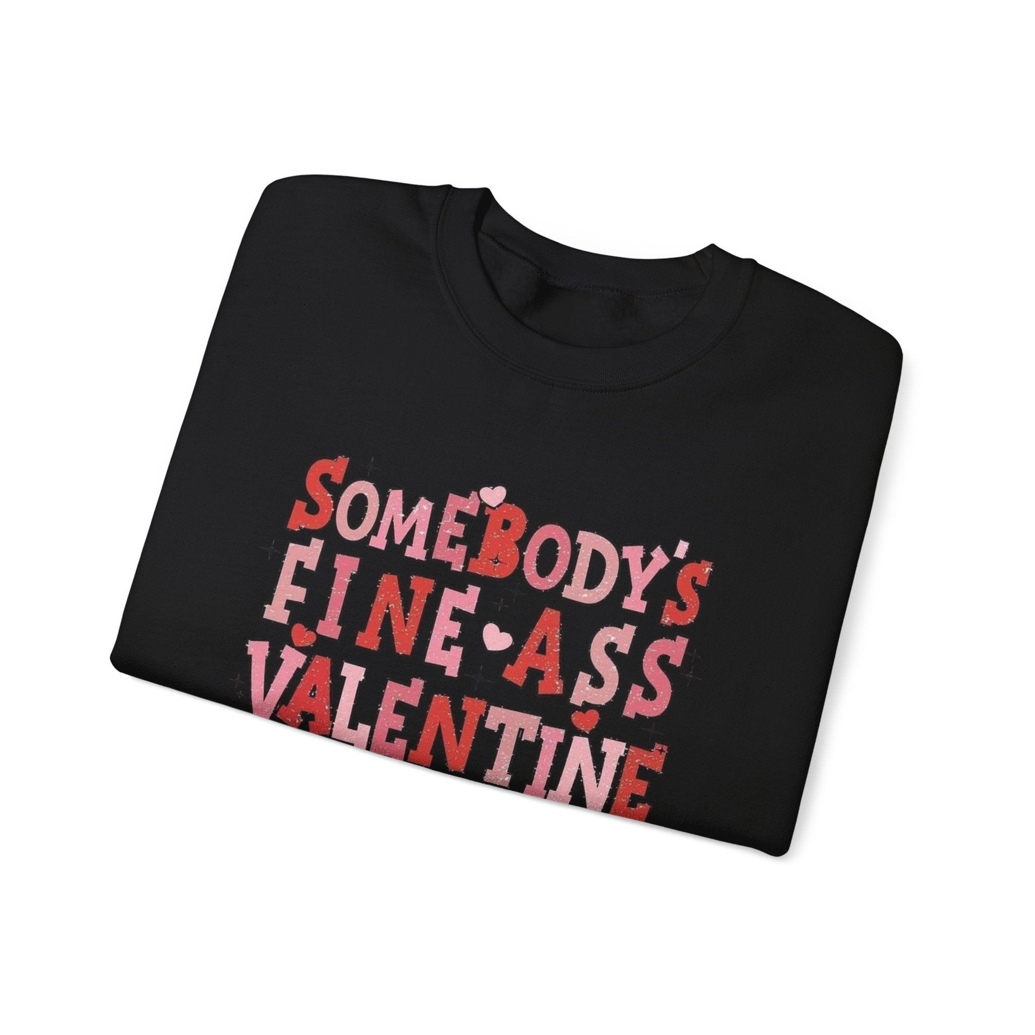 Valentine Fine A Sweatshirt by Printify