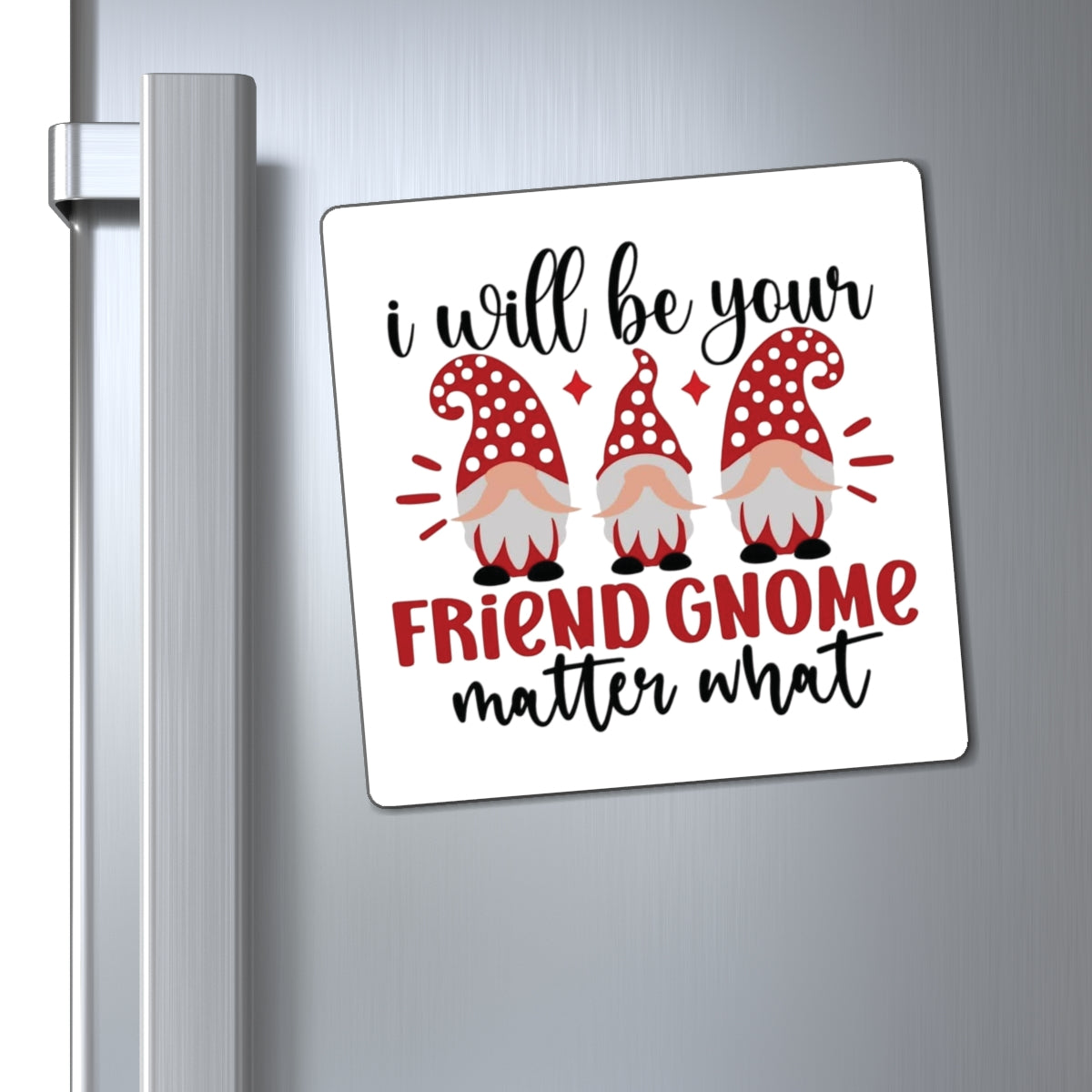 Valentine Gnome Magnet by Printify