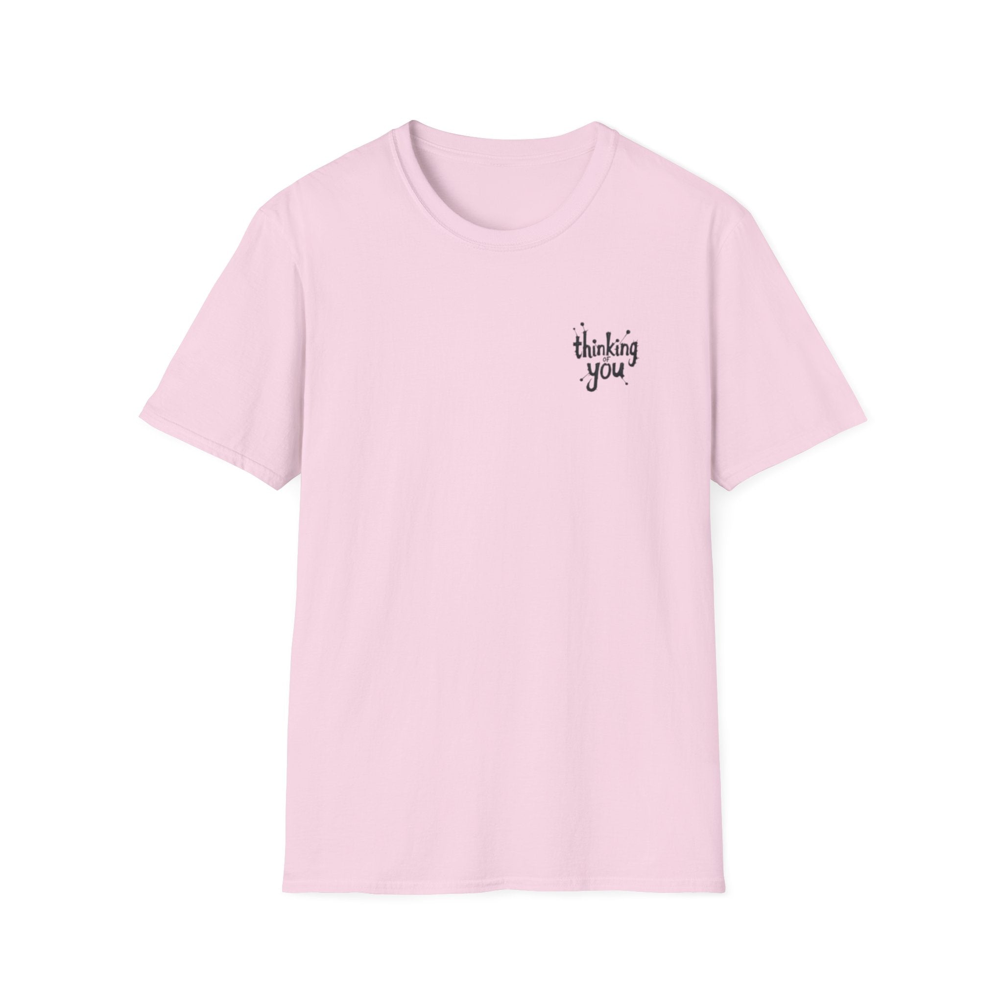Thinking of You T-Shirt — Minimal Heartfelt Graphic Tee by Printify