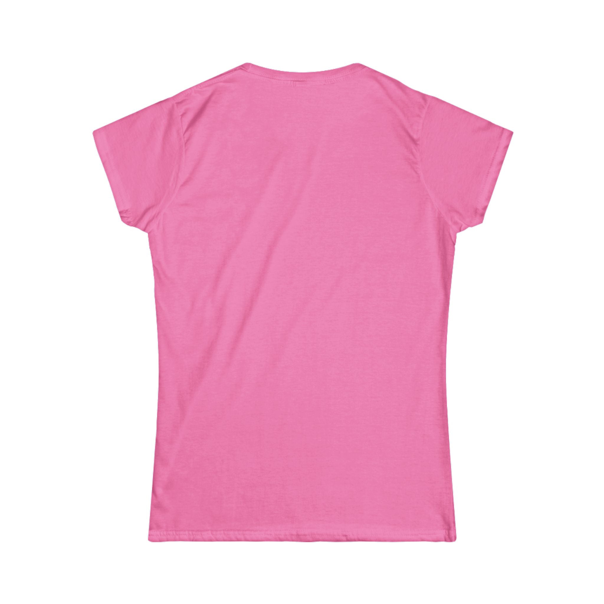 Survivor Super S Women's Tee — Breast Cancer Awareness Pink & Yellow Emblem by Printify