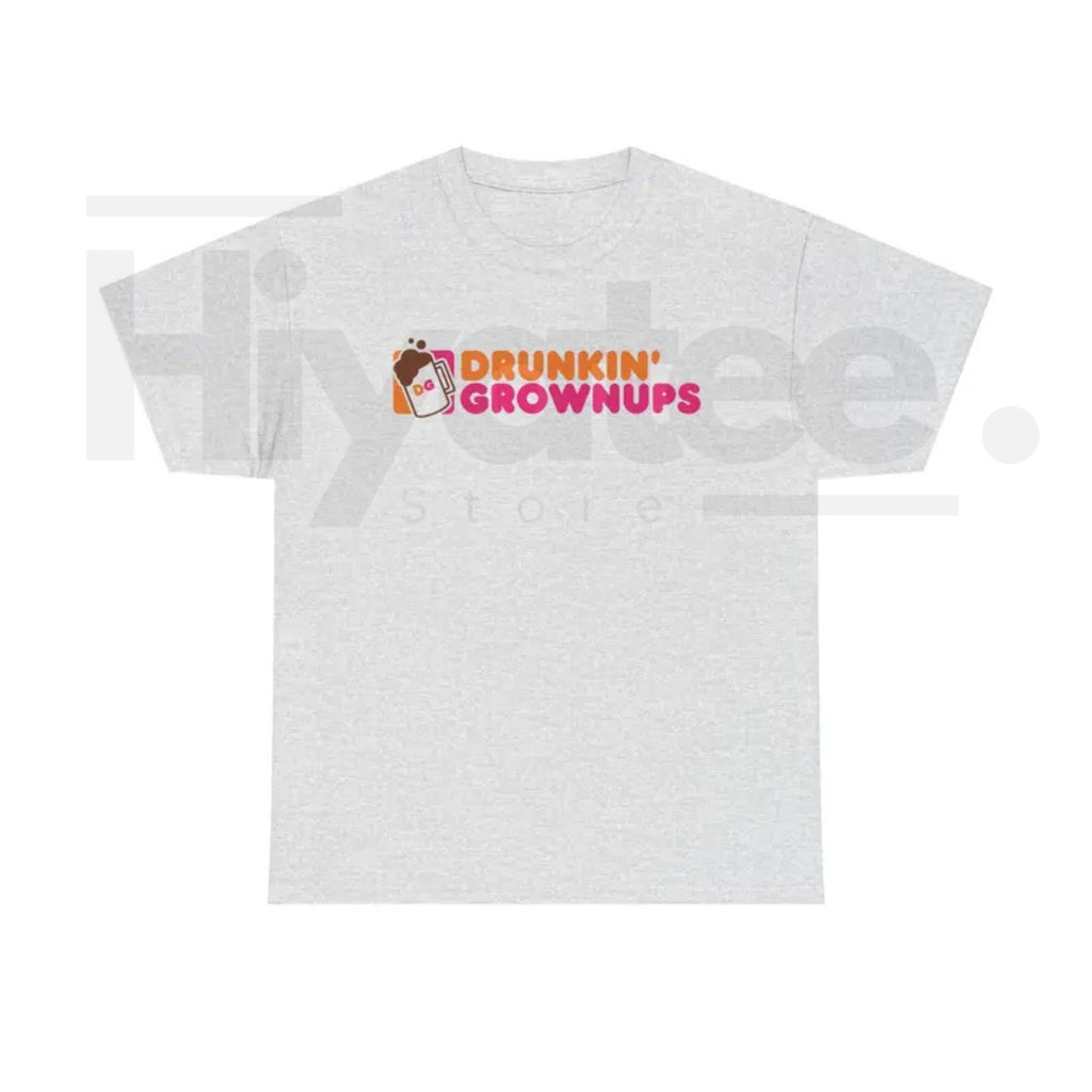 "Drunkin’ Grownups" Viral Funny T-Shirt – Adult Humor Drinking & Party Tee by Hiyatee