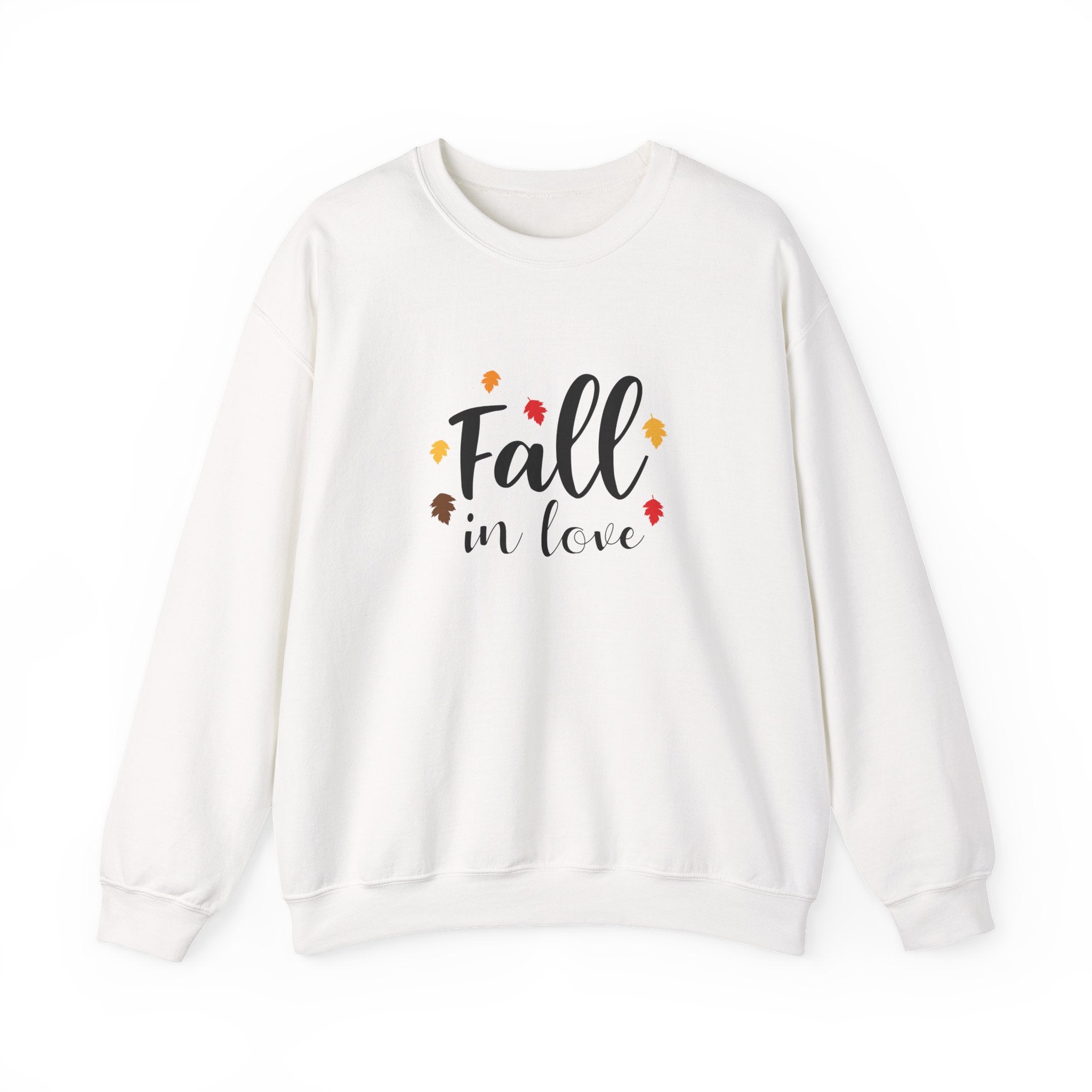 Just a Girl Who Loves Fall Crewneck Sweatshirt – Cozy Autumn Pullover by Printify