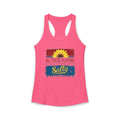 Salty Flavors Racerback Tank Top, Casual Summer Shirt, Beach Wear, Gift for Friends, Fun Party Top, Outdoor Activities by Printify