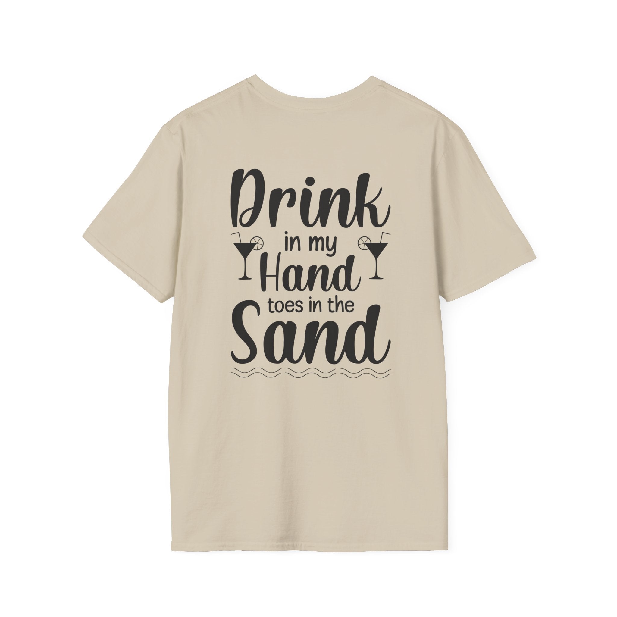 Happy and Salty T-Shirt — Nautical Anchor Graphic Tee by Printify