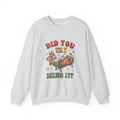 Holiday Gingerbread Sweatshirt — "Did You Try Icing It?" Cozy Christmas Crewneck by Printify