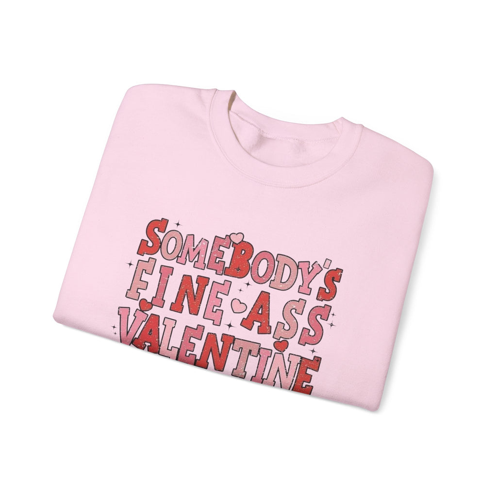Valentine Fine A Sweatshirt by Printify