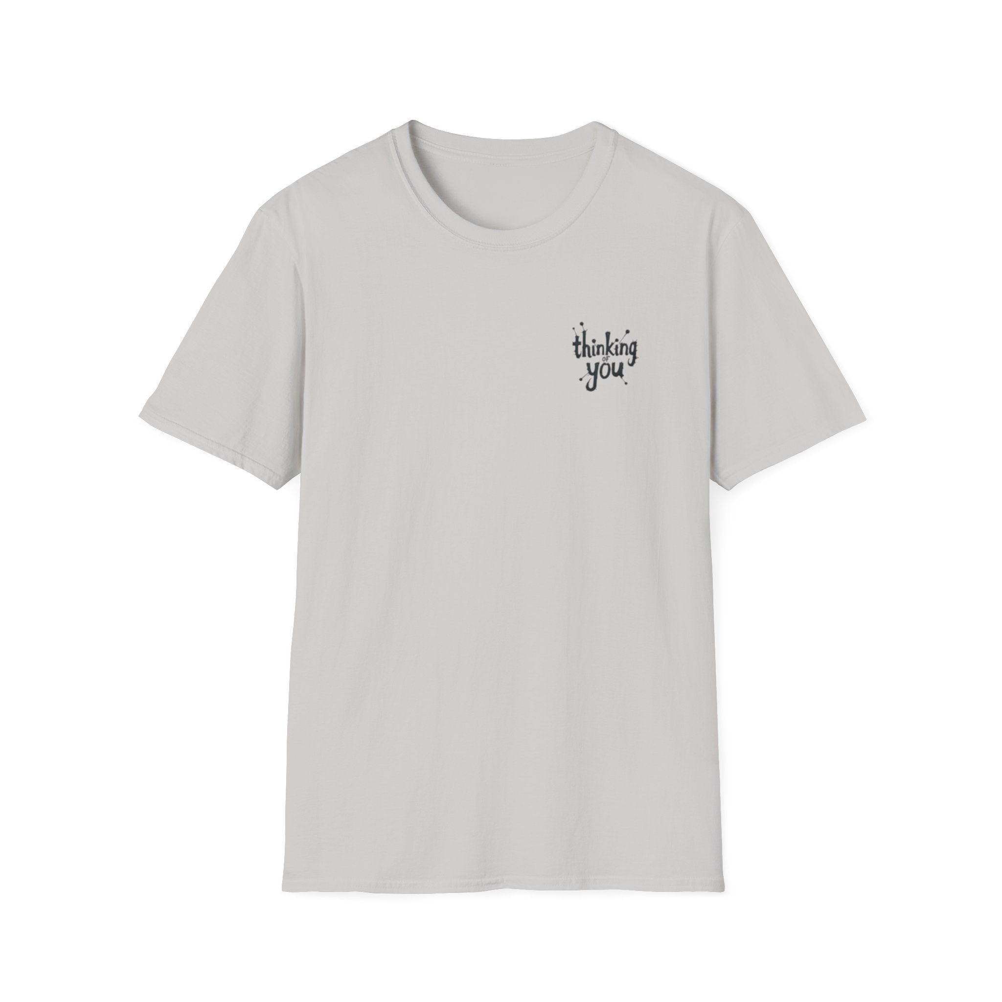 Thinking of You T-Shirt — Minimal Heartfelt Graphic Tee by Printify