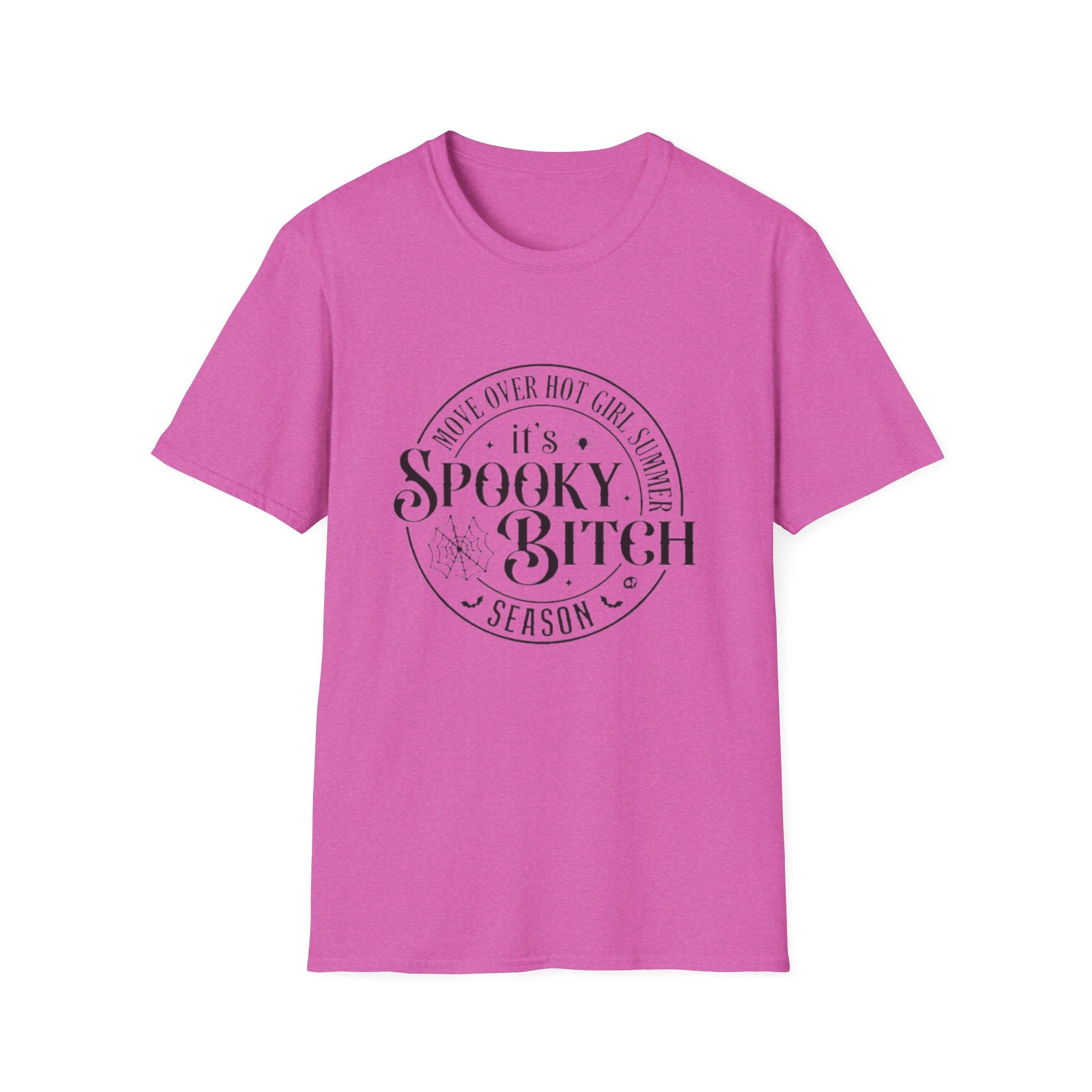 Spooky Bitch T-Shirt — "Move Over Hot Girl Summer" Halloween Tee by Printify