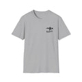 T-Shirt — 'Redefining' Rifle Graphic Pocket Tee by Printify