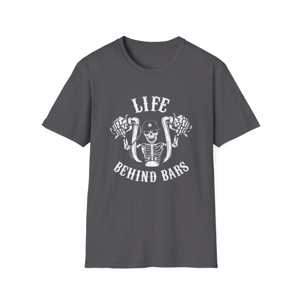 Life Behind Bars T-Shirt — Graphic Tee by Printify