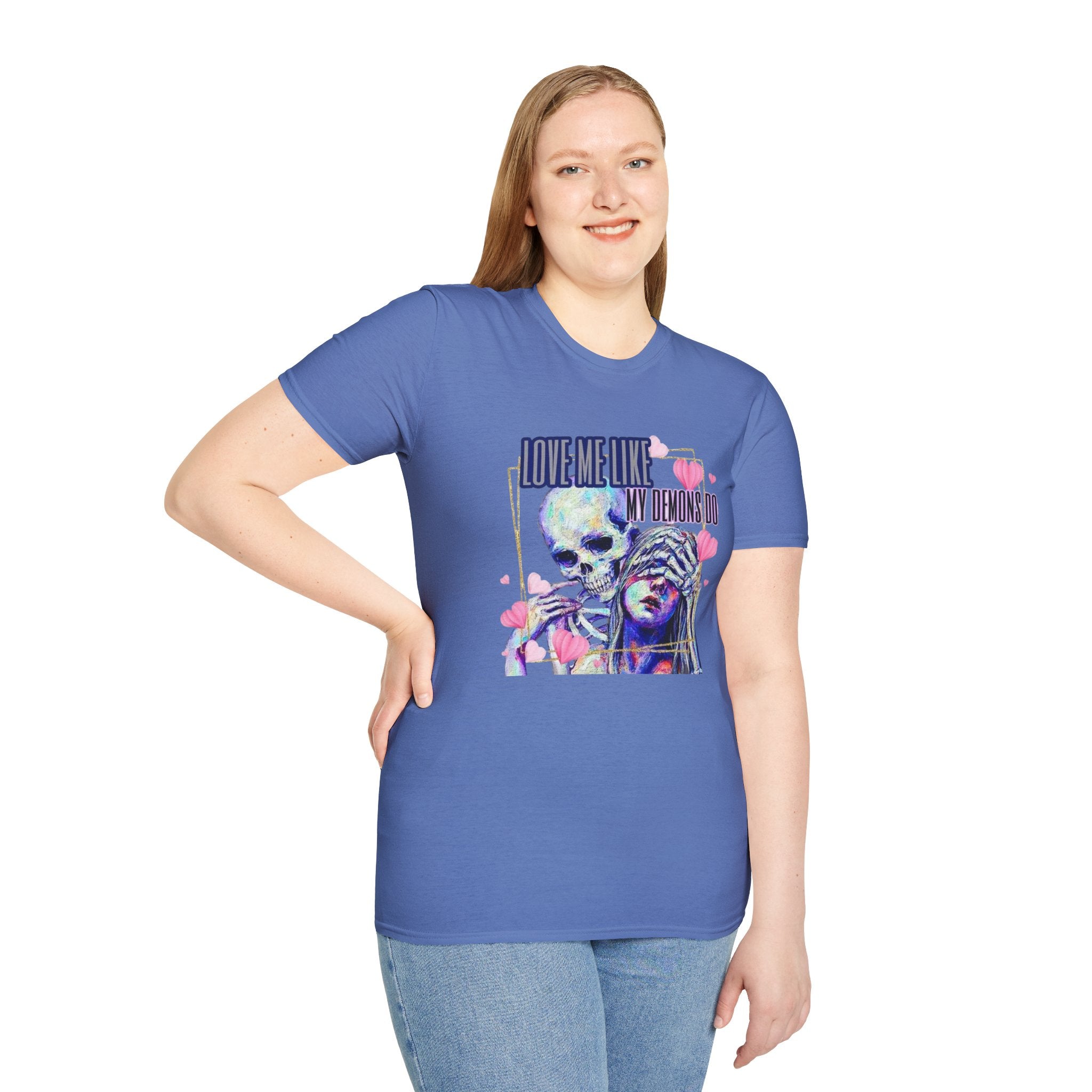 Love Me Like My Demons Do T-Shirt by Printify