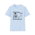 There It Goes Skeleton Tee — “My Last Flying F*ck” Graphic T‑Shirt by Printify