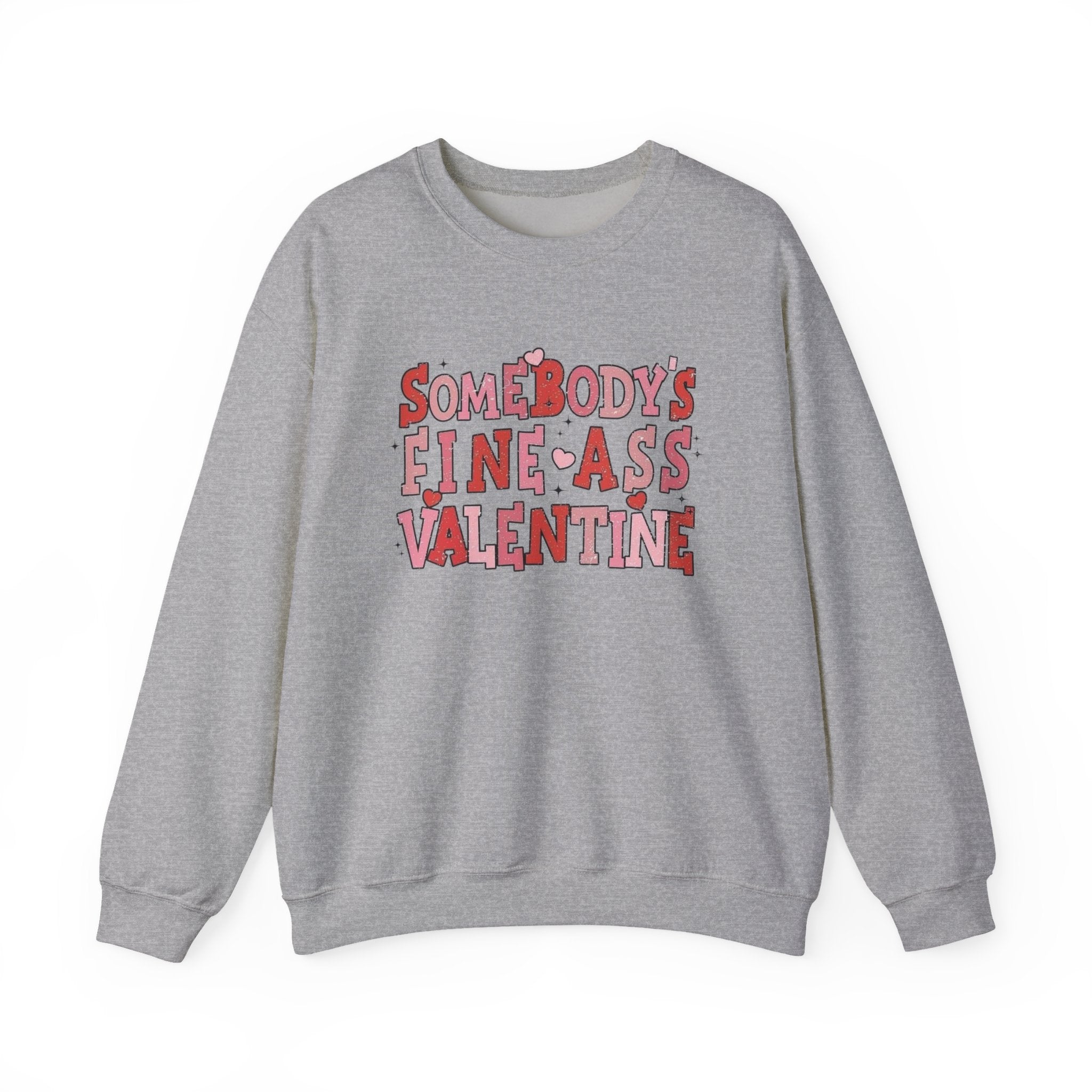 Valentine Fine A Sweatshirt by Printify