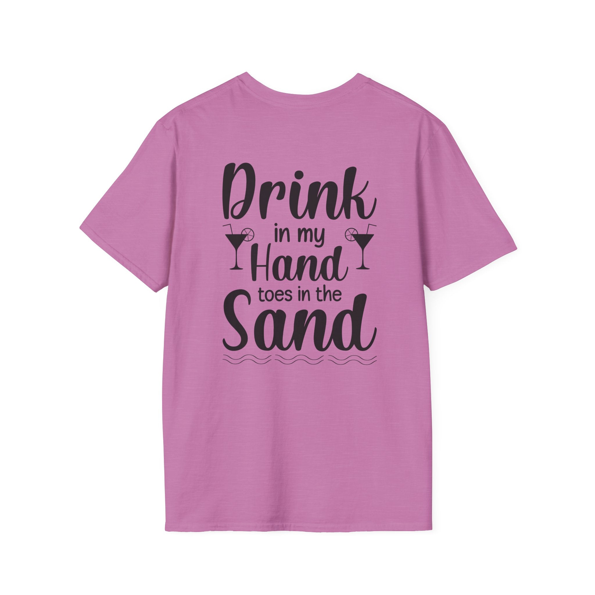 Happy and Salty T-Shirt — Nautical Anchor Graphic Tee by Printify