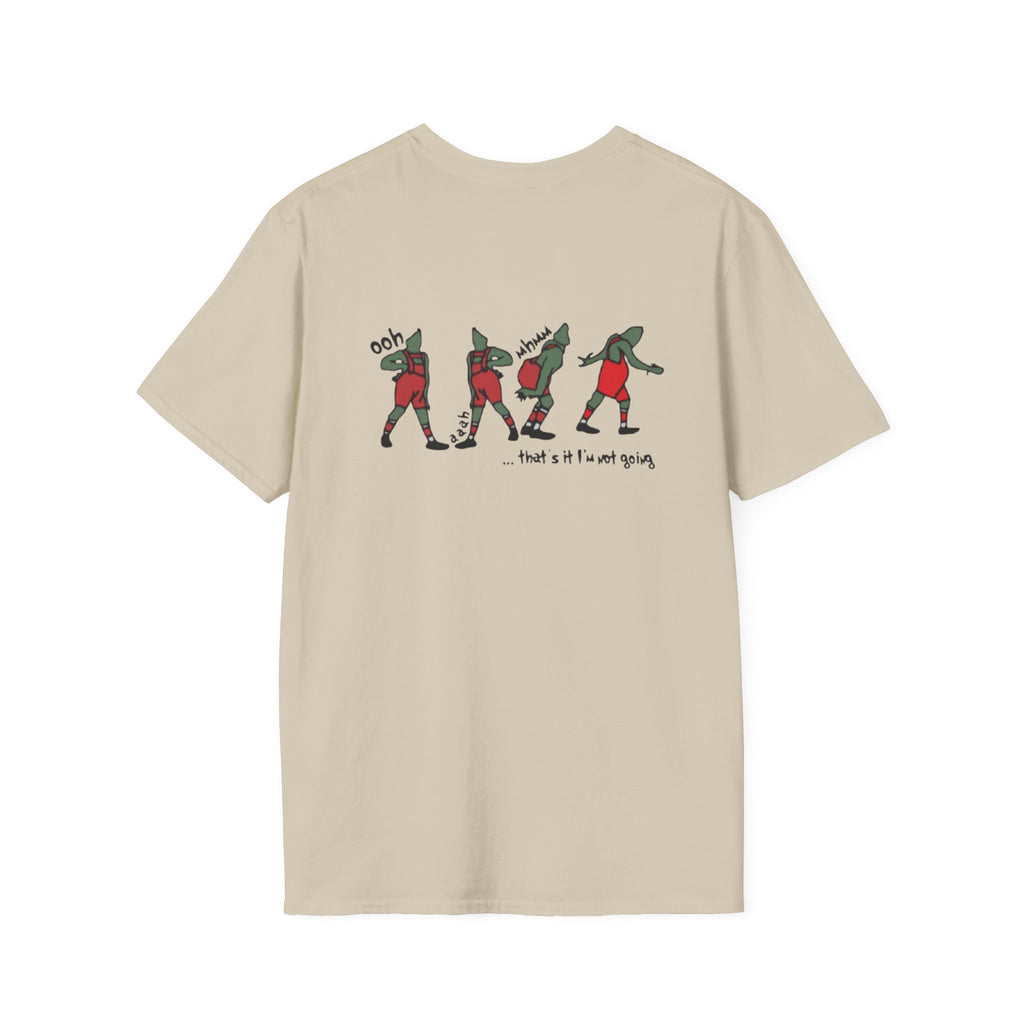 Funny Christmas T-Shirt — "That's It I'm Not Going" Holiday Party Tee by Printify