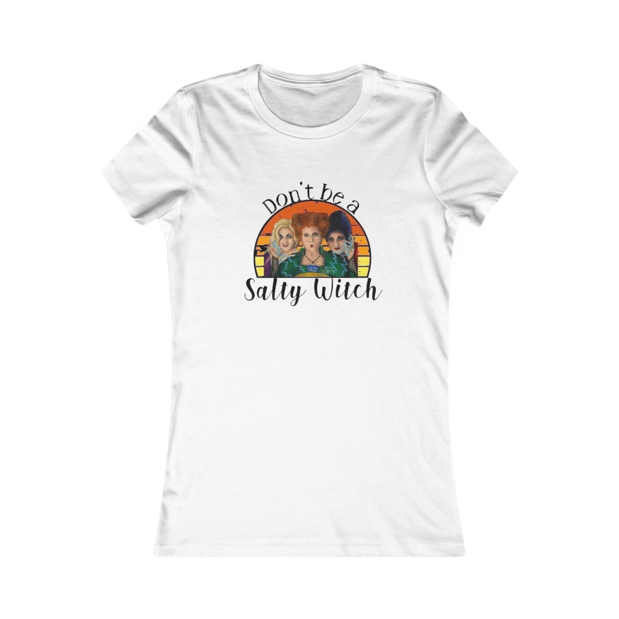 Halloween Humor Women's Tee, Witch Tee, Funny T-Shirt, Gift for Her, Casual Outfit, Spooky Season, Celebration Top by Printify