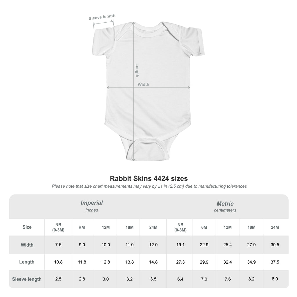 Patriotic Infant Bodysuit - My First Fourth of July Baby Outfit, Celebration Wear, Baby Shower Gift, Newborn Clothes, July 4th Apparel by Printify