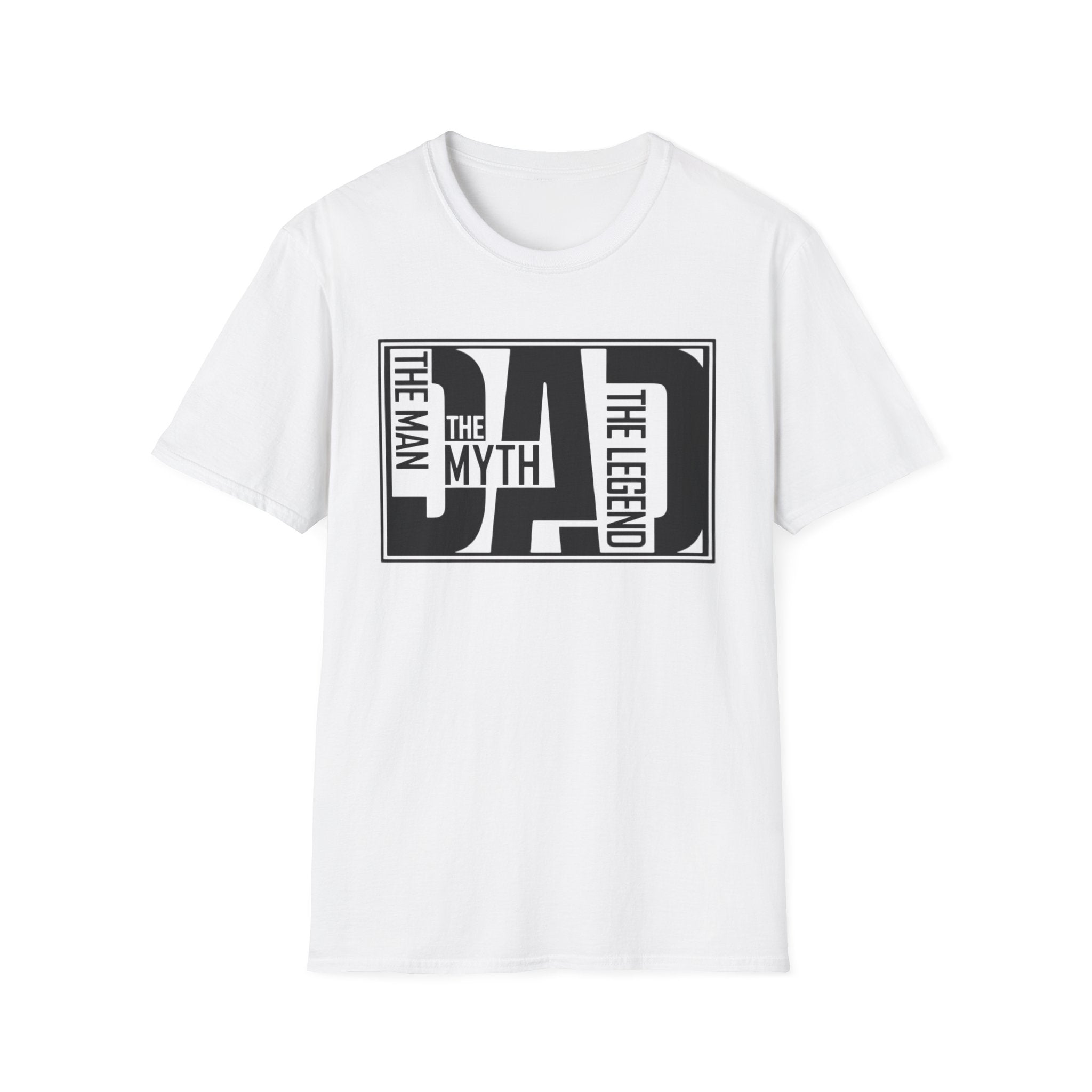 Dad The Man The Myth The Legend T‑Shirt by Printify