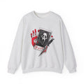 Scream Movie Valentine's Crewneck Sweatshirt by Printify