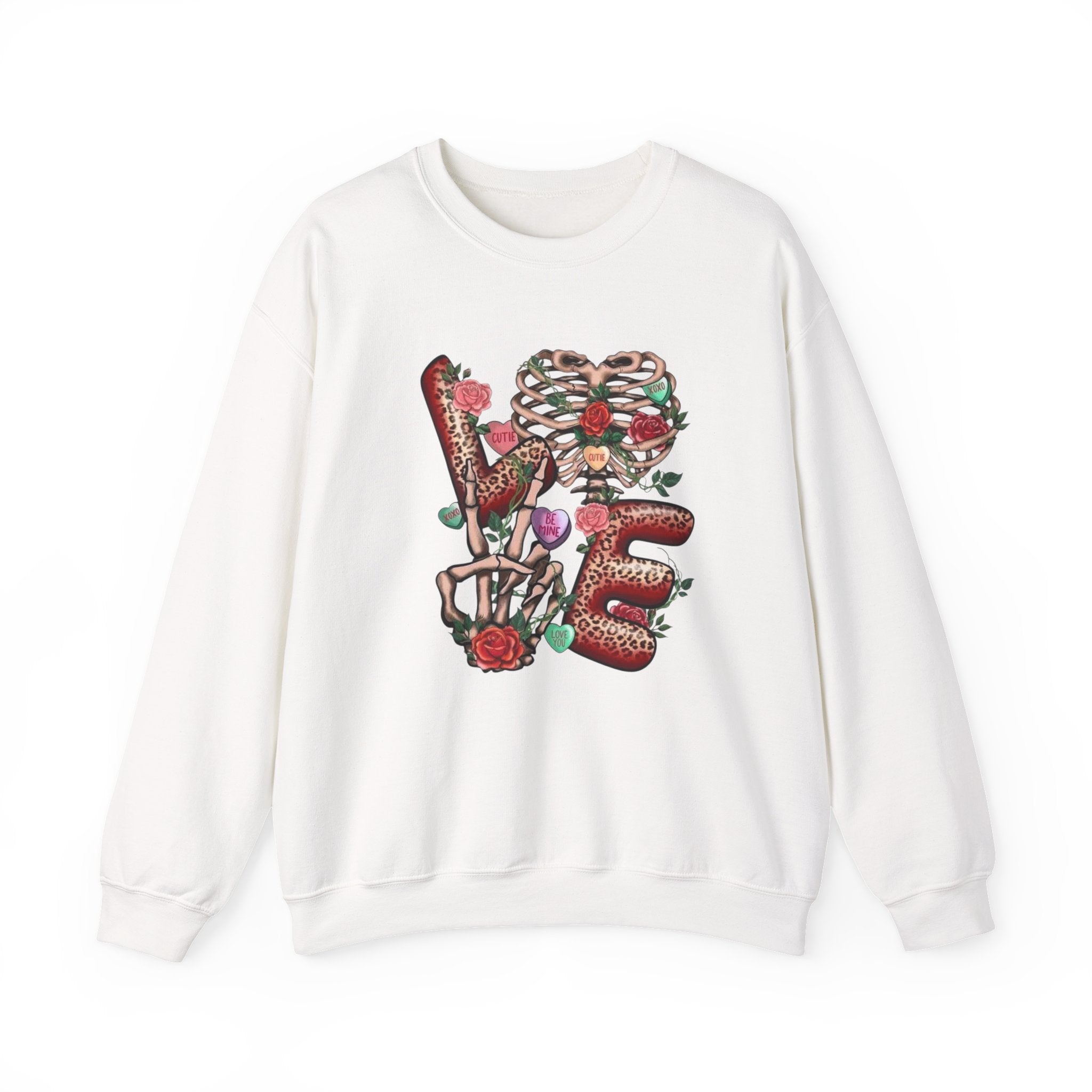 Valentine's Day Love Crewneck Sweatshirt by Printify