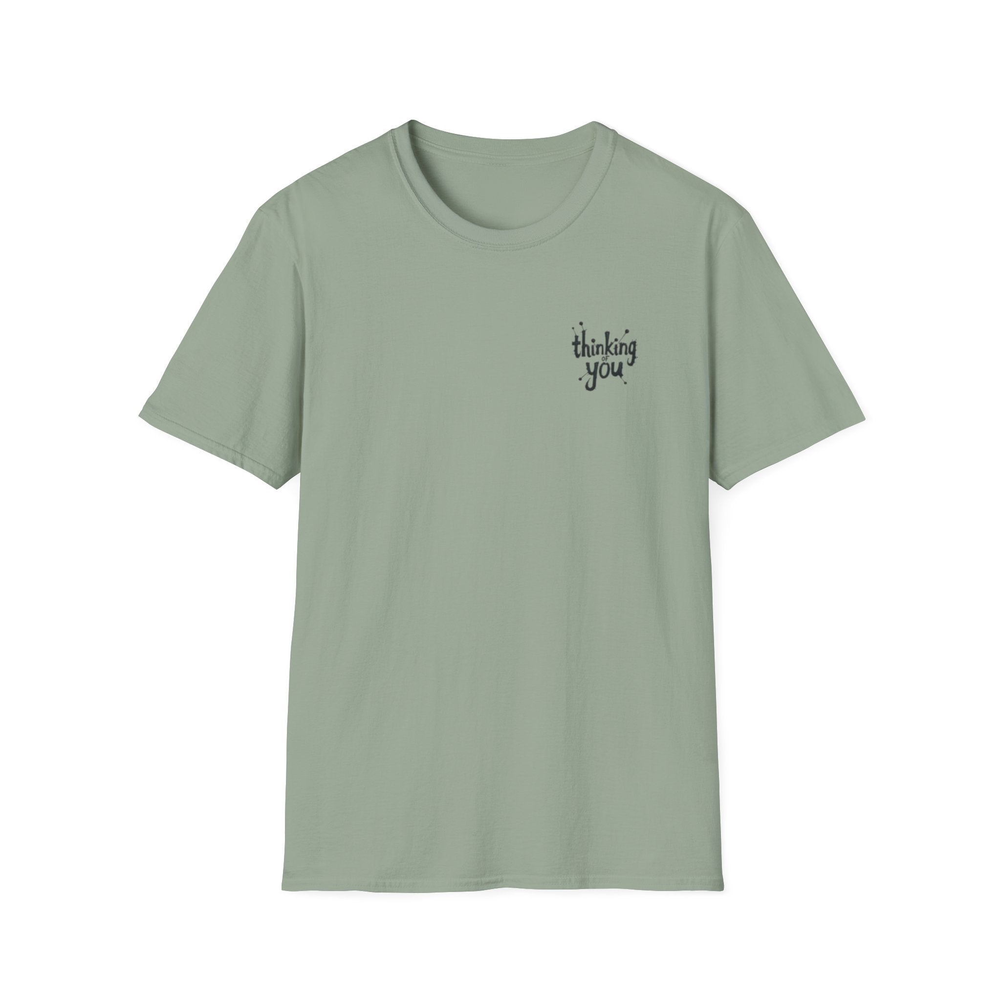 Thinking of You T-Shirt — Minimal Heartfelt Graphic Tee by Printify