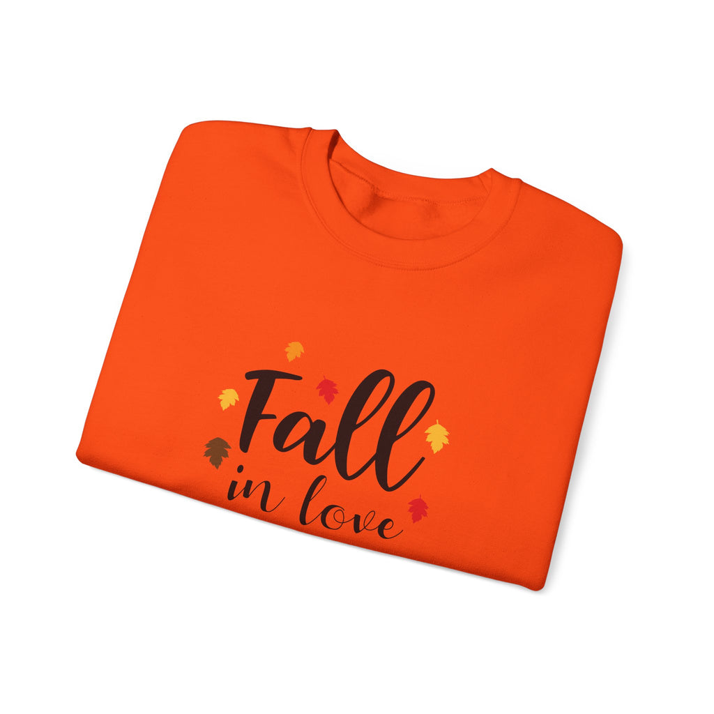 Just a Girl Who Loves Fall Crewneck Sweatshirt – Cozy Autumn Pullover by Printify
