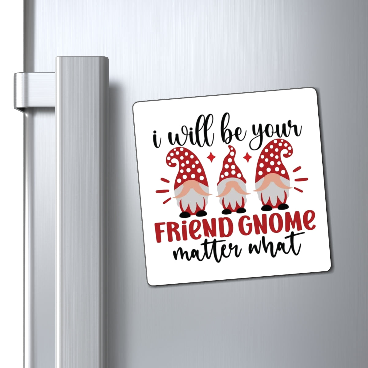 Valentine Gnome Magnet by Printify