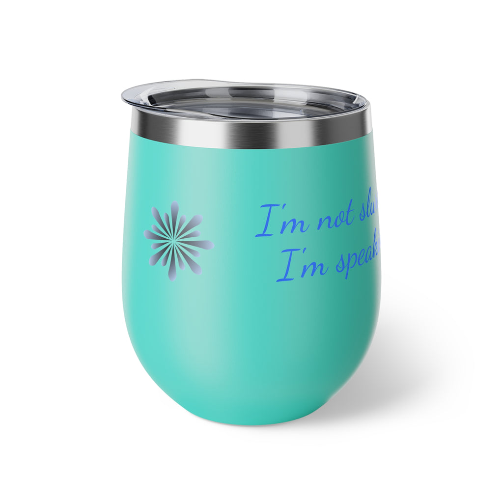 Funny Insulated Cup Gift for Friends, Unique Travel Mug, Quirky Drinks Container, Perfect for Parties, Birthday or Anytime Use by Printify