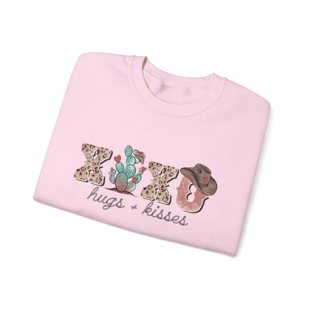 Cactus XOXO Valentine Sweatshirt by Printify