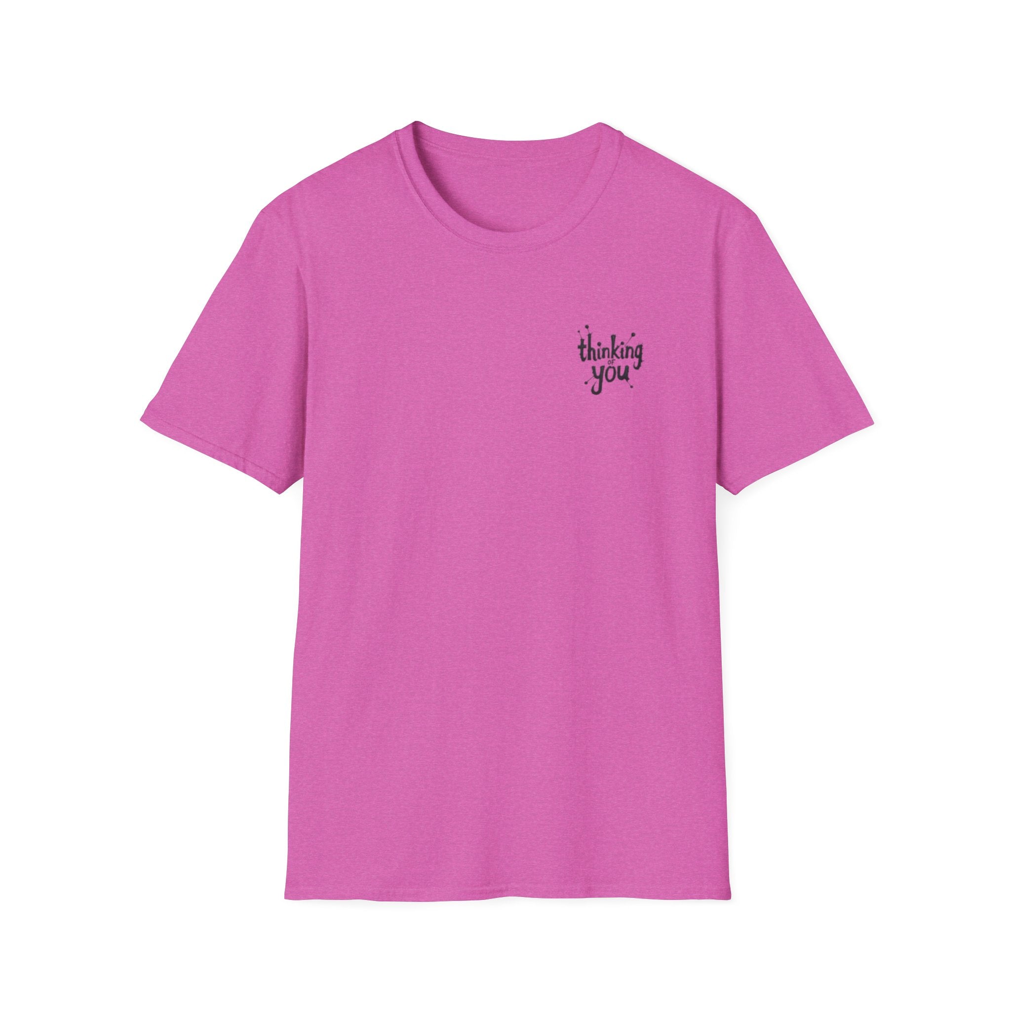 Thinking of You T-Shirt — Minimal Heartfelt Graphic Tee by Printify