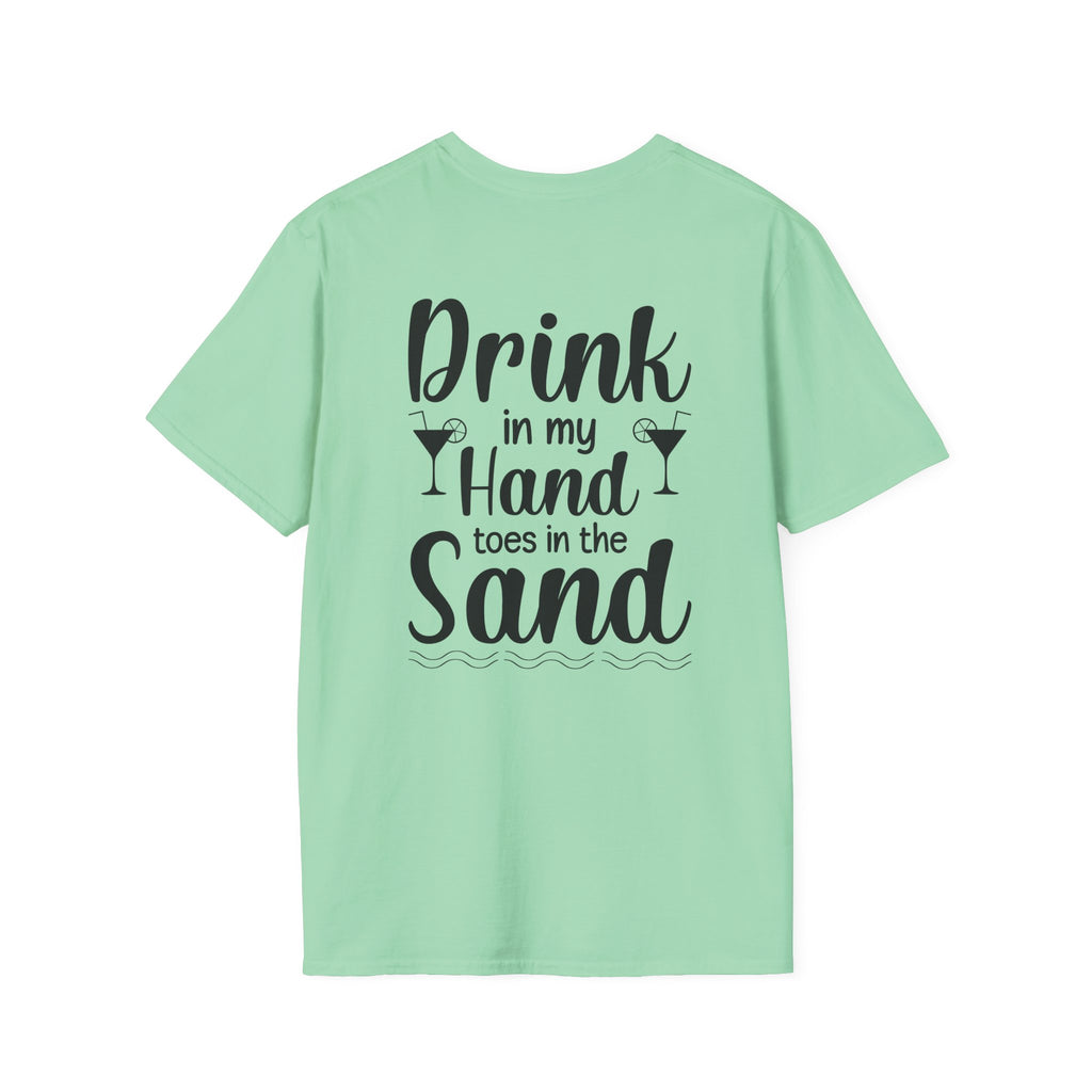 Happy and Salty T-Shirt — Nautical Anchor Graphic Tee by Printify