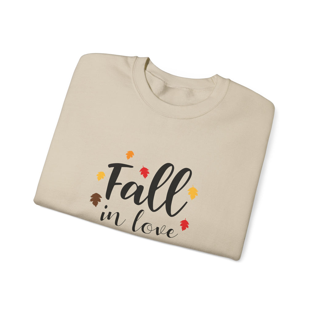Just a Girl Who Loves Fall Crewneck Sweatshirt – Cozy Autumn Pullover by Printify
