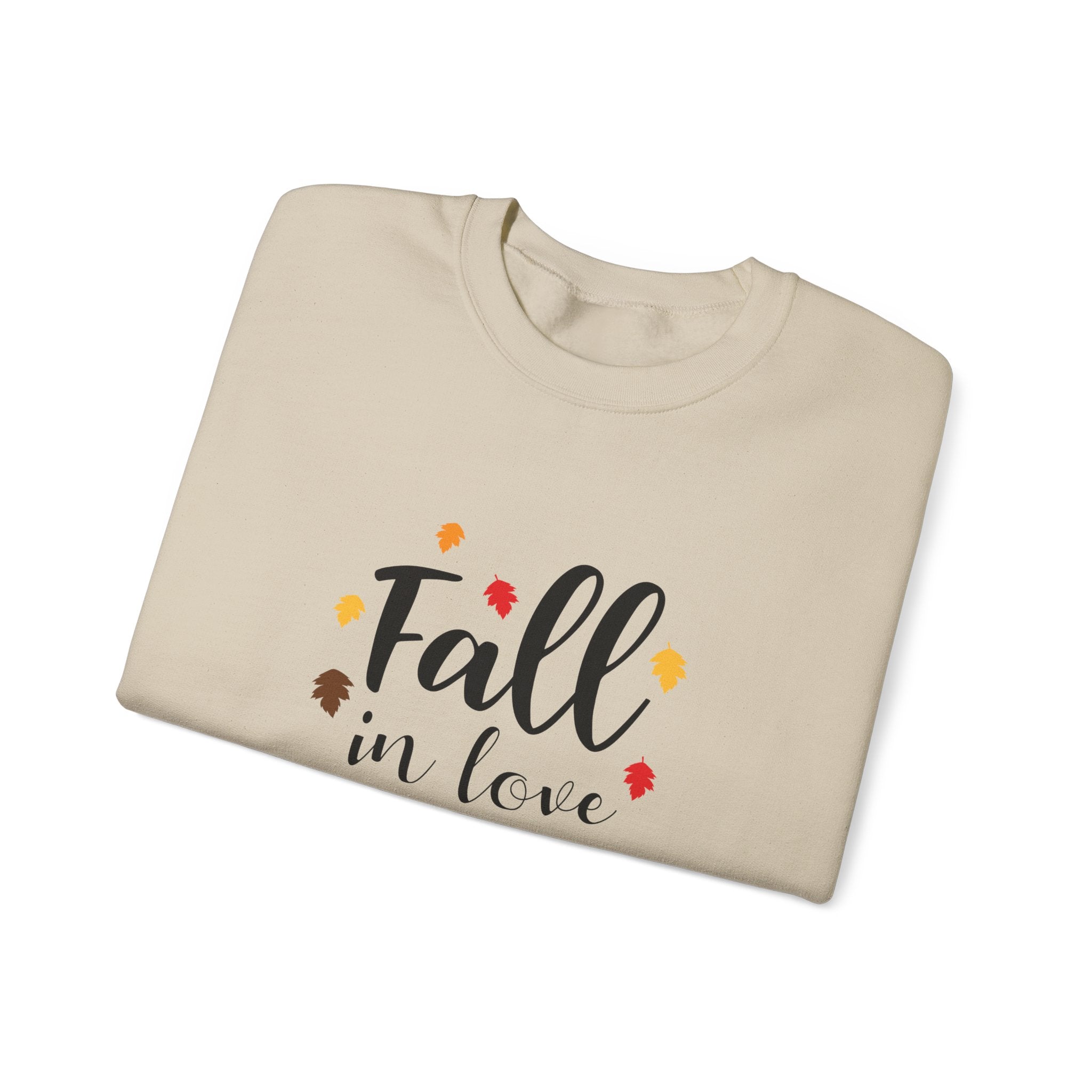 Just a Girl Who Loves Fall Crewneck Sweatshirt – Cozy Autumn Pullover by Printify