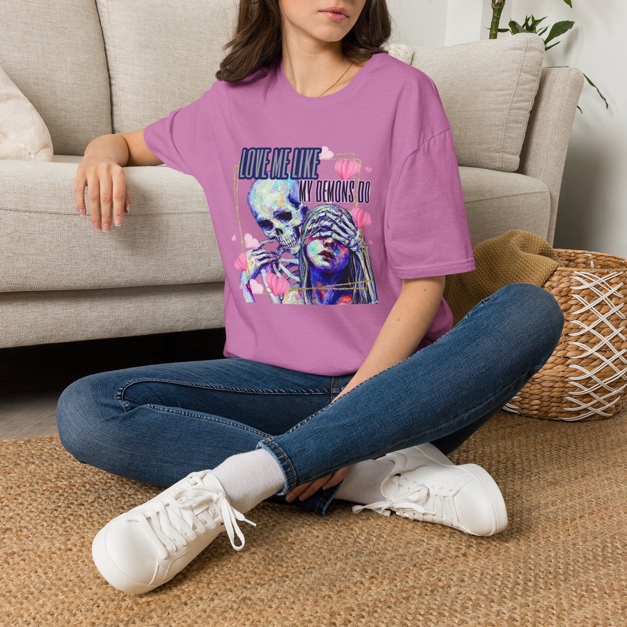 Love Me Like My Demons Do T-Shirt by Printify
