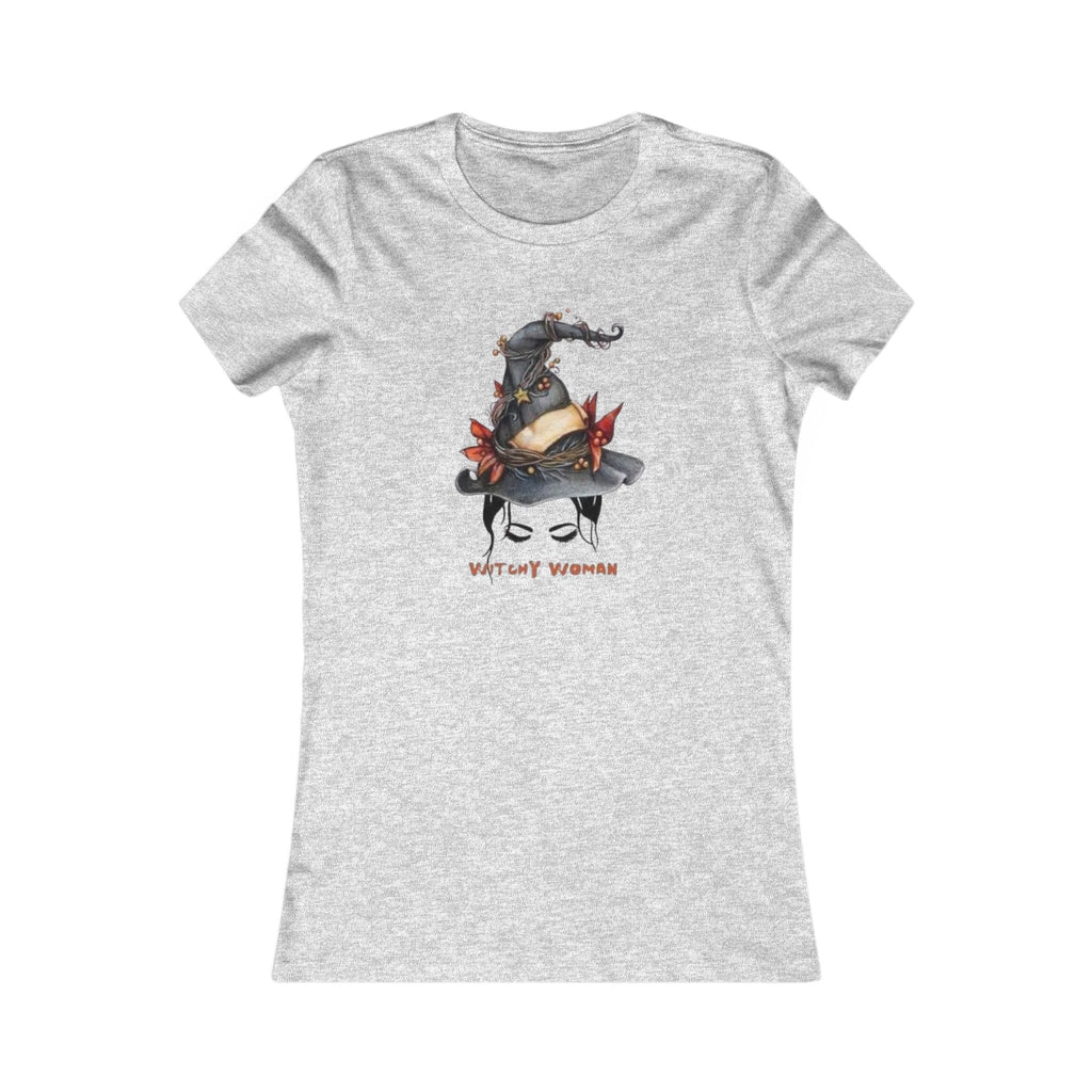 Witchy Women's Tee, Halloween Shirt, Gift for Her, Boho Style T-Shirt, Funny Witch Graphic Tee by Printify