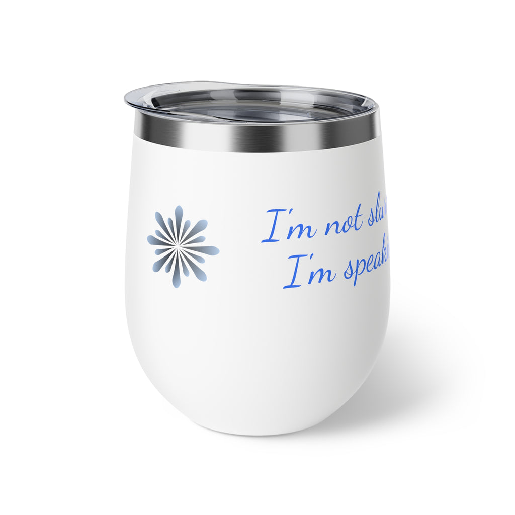 Funny Insulated Cup Gift for Friends, Unique Travel Mug, Quirky Drinks Container, Perfect for Parties, Birthday or Anytime Use by Printify