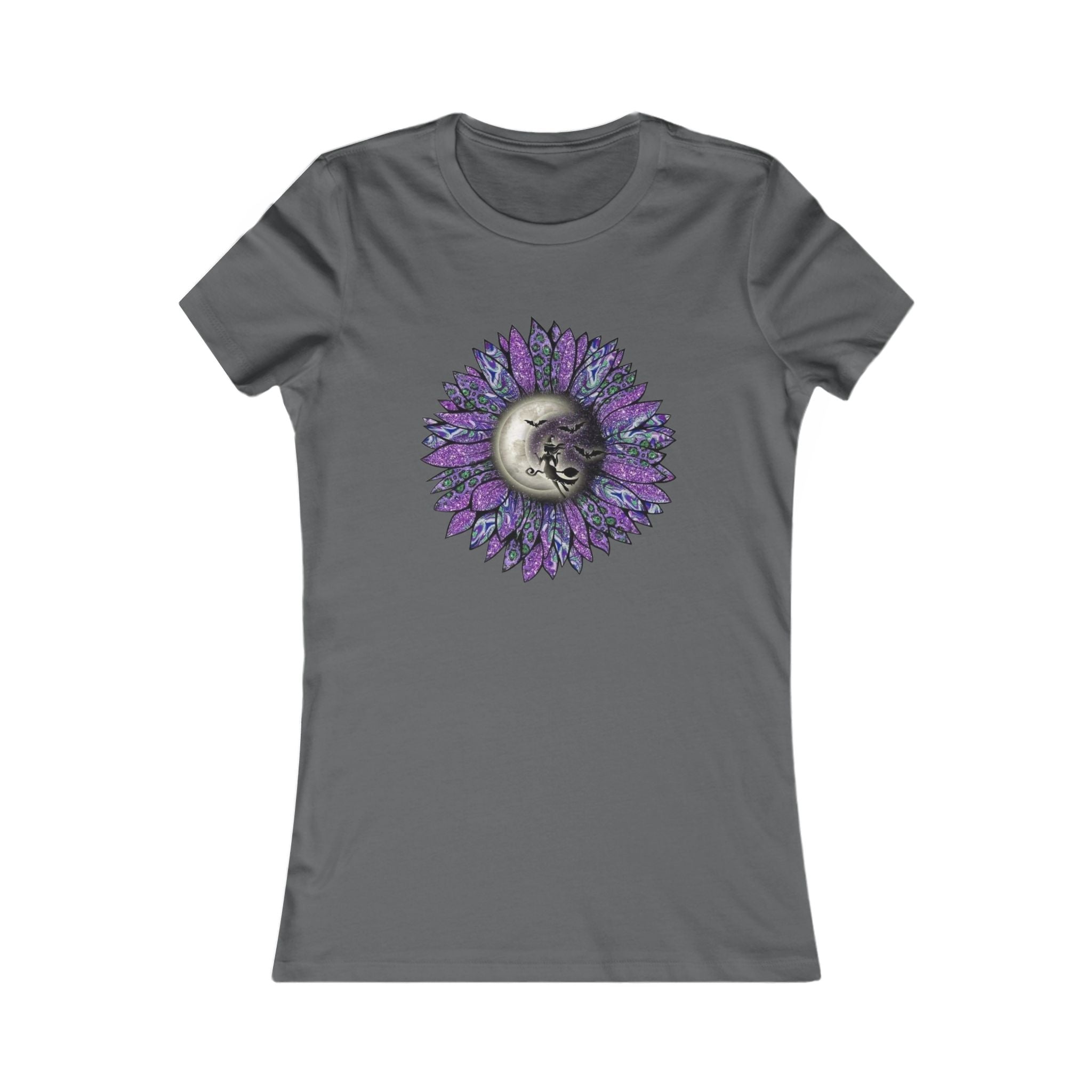 Bohemian Moon Floral Tee, Chill Casual Shirt, Stylish Graphic Top, Unique Gifts for Her, Perfect for Festivals, Summer Vibes by Printify