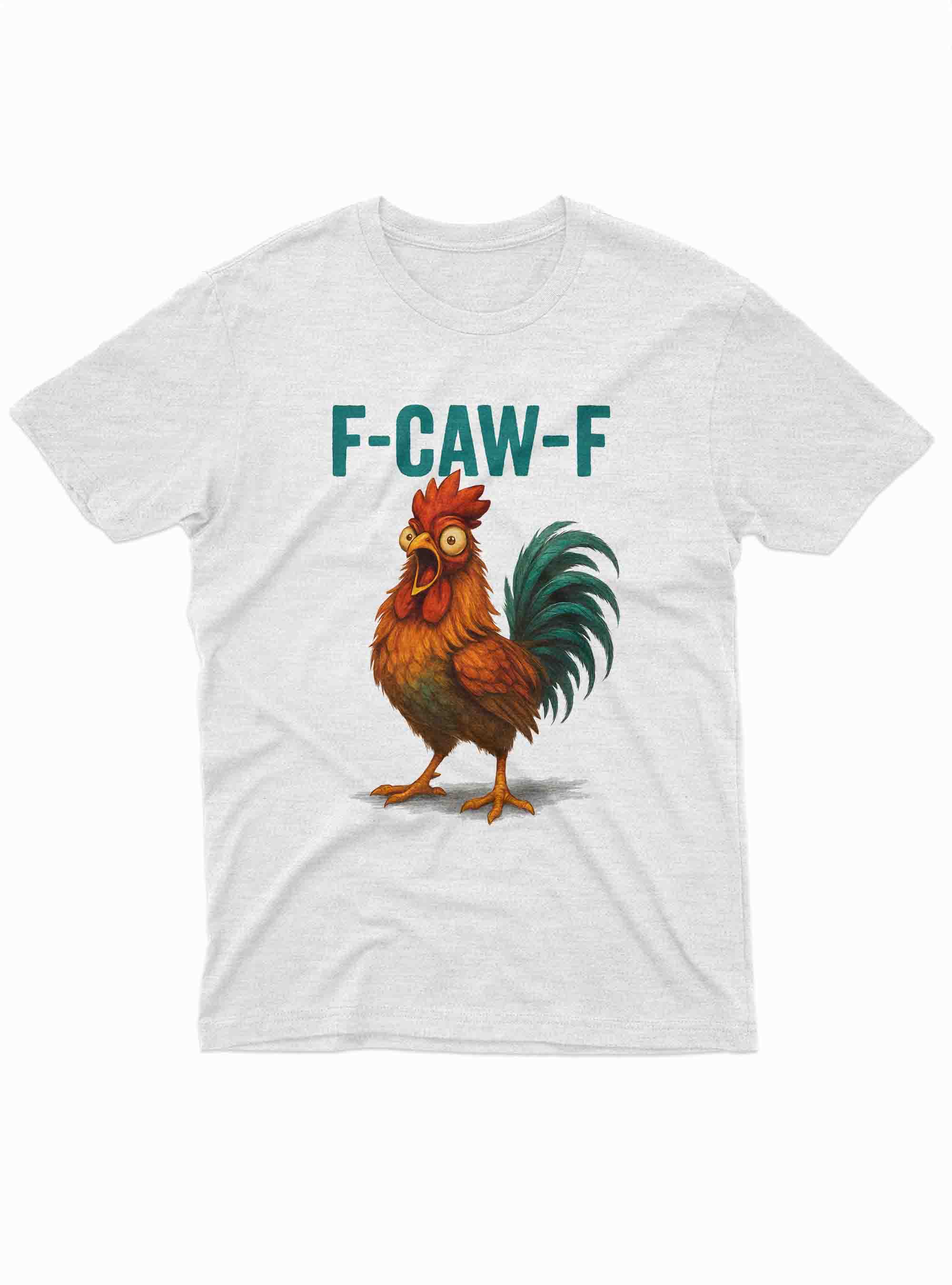 F-CAW-F Chicken Tee by GeekCove Apparel