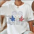 Star Spangled Stoner Funny 4th of July Weed Independence Day Graphic T-Shirt by Teezioo