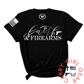 FAITH & FIREARMS Tee by Carry Girl Gear