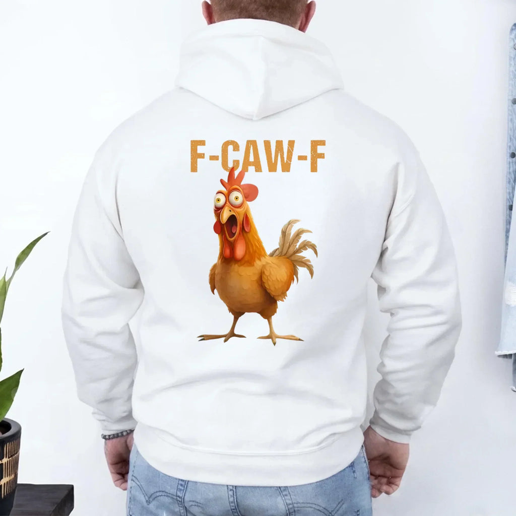 Funny F-Caw-F Rooster Hoodie by Adorb Custom Tees