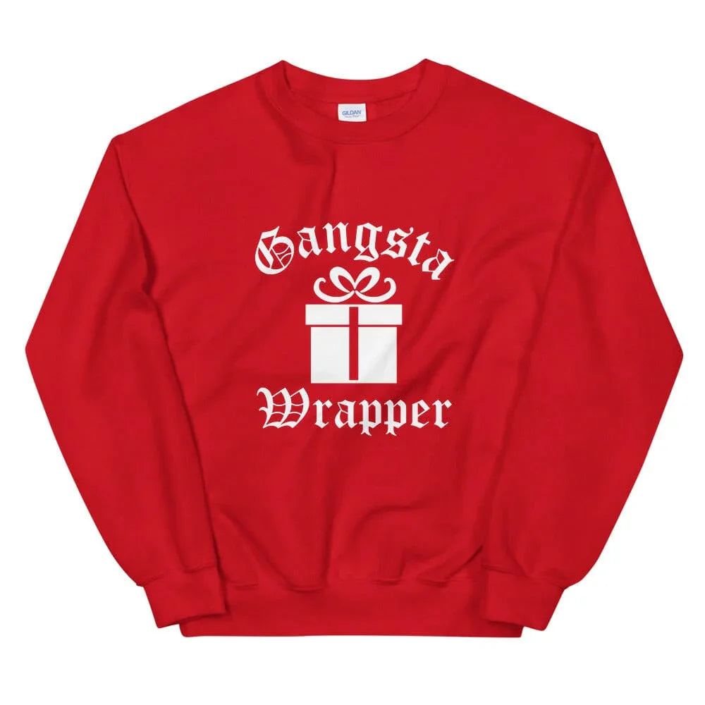 Gangsta Wrapper Sweatshirt by Adorb Custom Tees