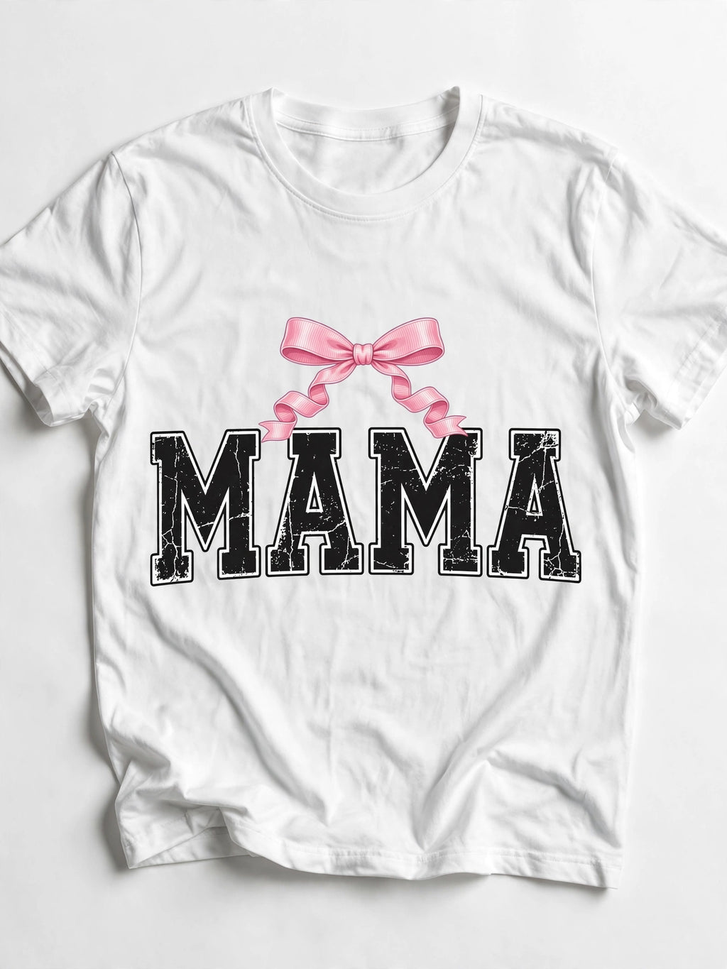 Mama PNG - Coquette Bow Mama PNG - Pink Bow Mama Shirt Design - Varsity Mama Sublimation - Preppy Mom Digital Download by C.O. Krafty Printing Creationz