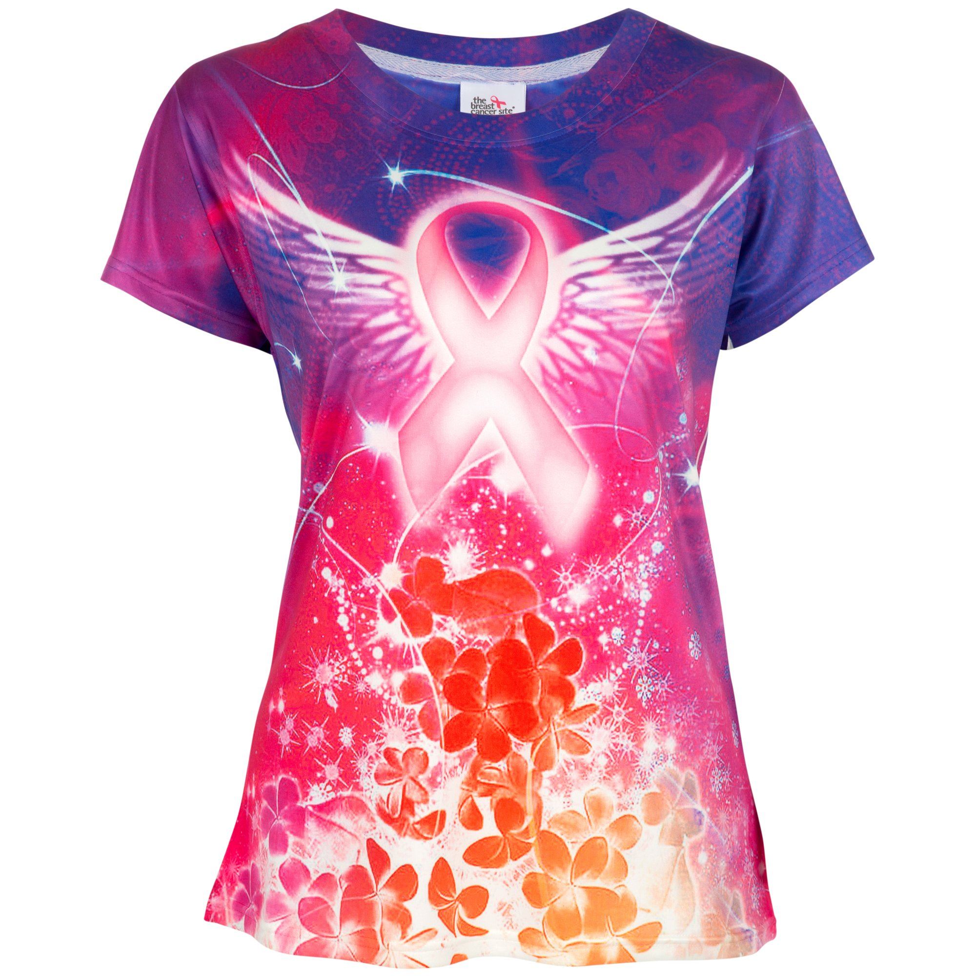 Spirit Wings Pink Ribbon Tee by GreaterGood